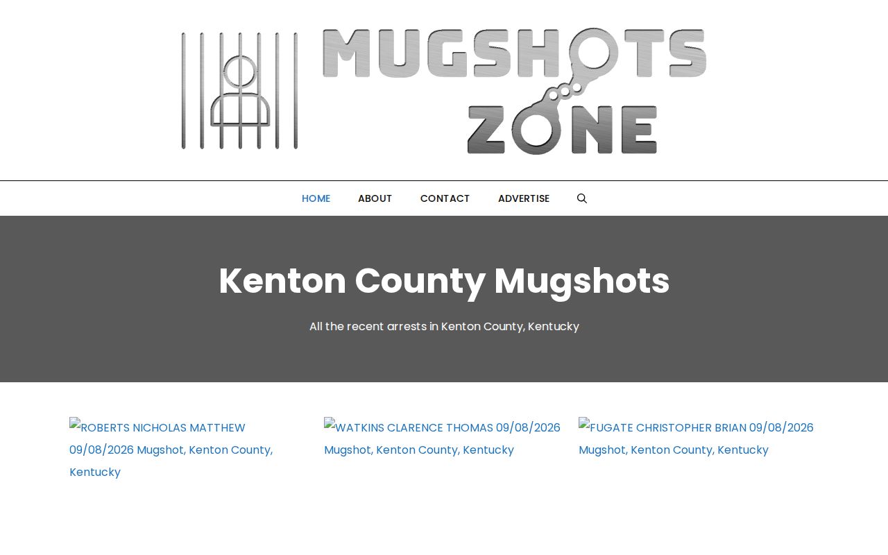 Independent Kenton County page with recent dates and archive navigation